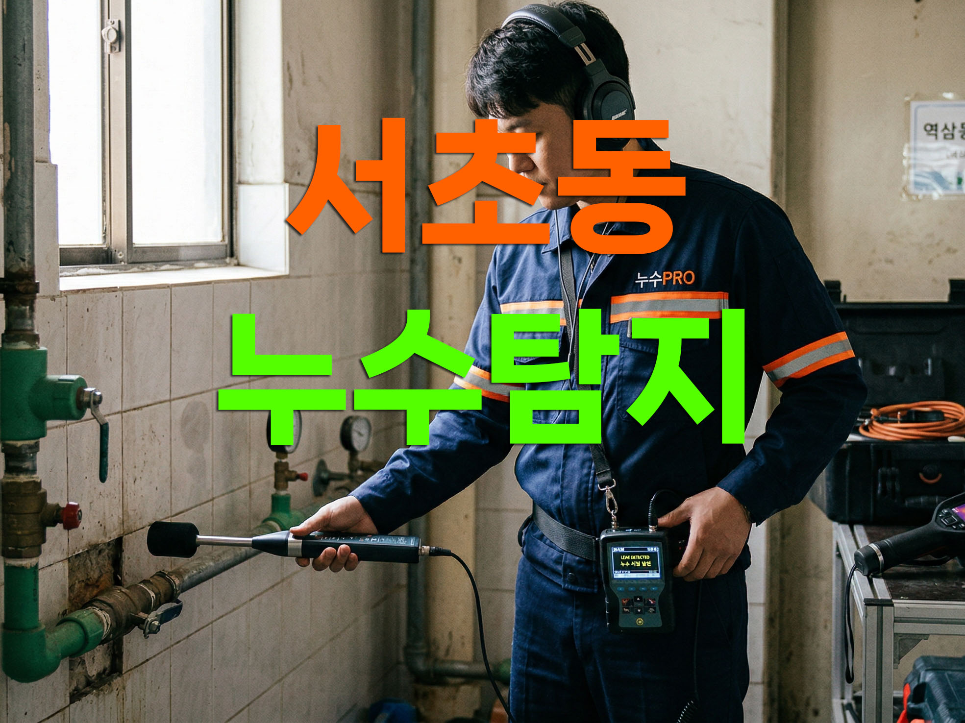 서초동누수탐지